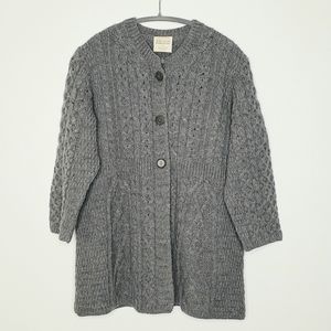 Kilronan Knitwear Irish Wool Cardigan Sweater